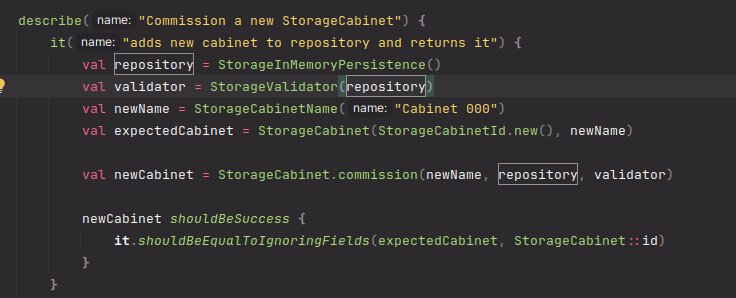 Evolving test setup and test data management